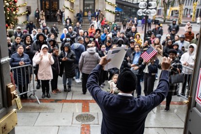 Aproximadamente 3,3 millones de inmigrantes se convirtieron en ciudadanos durante el mandato de Biden