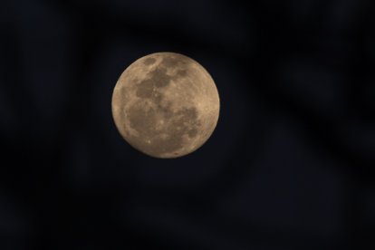 August 18, 2024, Rio De Janeiro, Rio De Janeiro, Brasil: Rio de Janeiro,(RJ),08/18/2024-BLUE MOON/SUPER MOON/RJ - The first Supermoon of 2024 will coincide with the 'Sturgeon Moon' phenomenon, allowing us to appreciate the 'Super Blue Moon'. Next Monday, August 19, whoever decides to stop and observe the night sky will be able to come across the largest and brightest full moon of 2024 so far. (Foto: Ãƒâ€°rica Martin/Thenews2/Zumapress) (Credit Image: © Erica Martin/TheNEWS2 via ZUMA Press Wire)