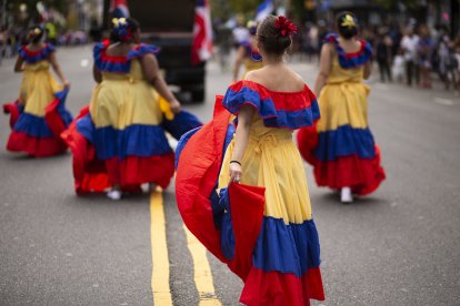 Baile tradicional colombiano en New Jersey
