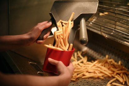 Patatas fritas en McDonald's