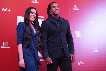 Yotuel Romero y Beatriz Luengo asisten al estreno de 'Patria Y Vida' en el cine Capitol