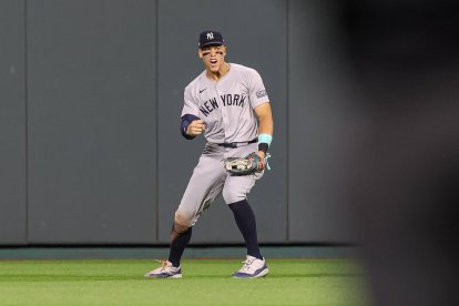 Aaron Judge (99), jardinero central de los New York Yankees