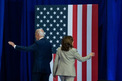 Elecciones Presidenciales 2024 | Joe Biden y Kamala Harris, en un acto conjunto.