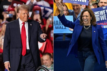 Elecciones Presidenciales 2024 | Trump y Harris, en actos de campaña