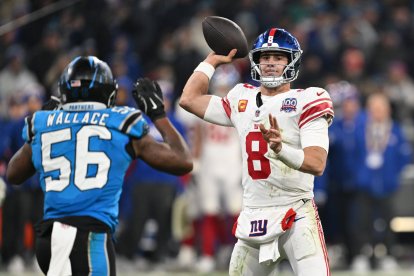 Los Carolina Panthers y los New York Giants, en Alemania