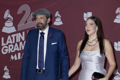 Juan Luis Guerra y su hija Paulina Guerra Vega