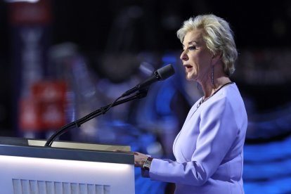 Linda McMahon en una imagen de archivo