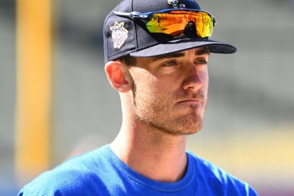 Bellinger en las practicas