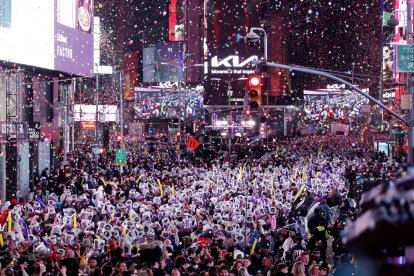 Celebración de Año Nuevo en Nueva York