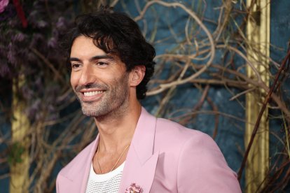 Justin Baldoni durante el estreno de 