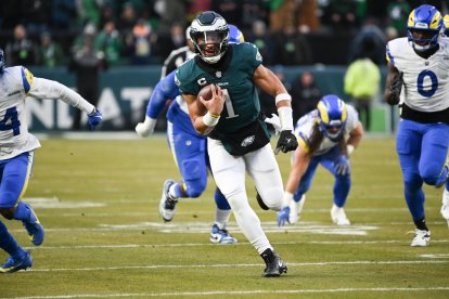 Jalen Hurts, de los Philadelphia Eagles