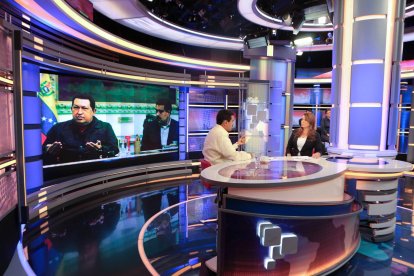 Maduro, en una entrevista en Telesur