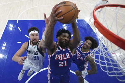 Joel Embiid, de los Philadelphia 76ers