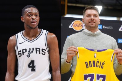 De'Aaron Fox y Luka Doncic