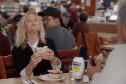 Meg Ryan, en el anuncio de Hellmann's del Super Bowl LIX