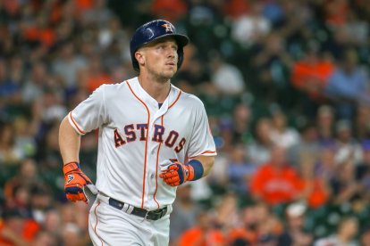 Alex Bregman, con los Astros de Houston