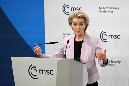 Ursula von der Leyen en la Conferencia de Seguridad de Múnich