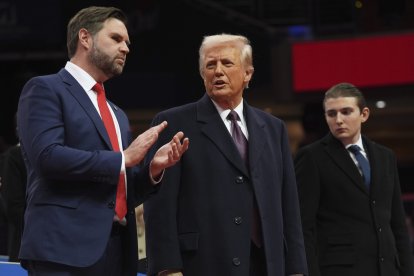 Donald Trump y JD Vance en una fotografía de archivo