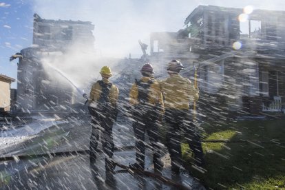 Bomberos en California