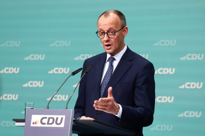 Friedrich Merz, ganador de las elecciones al Bundestag