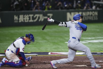 Shohei Ohtani, en el juego inaugural