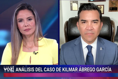 Karina Yapor conversa con Víctor Ávila