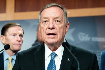 Dick Durbin, durante una comparecencia