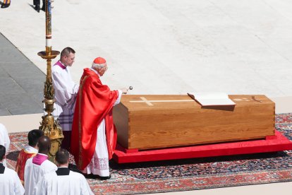 The funeral mass of Pope Francis was held in St. Peter's Basilica.