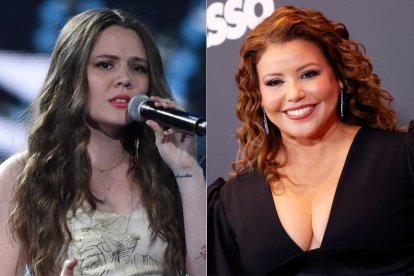 Joy Huerta y Justina Machado