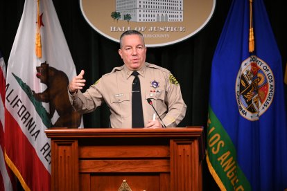 Imagen de archivo del exsheriff Alex Villanueva