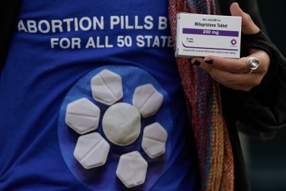Una imagen de referencia de la píldora abortiva ‘mifepristona’
