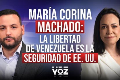 María Corina Machado en entrevista con VOZ
