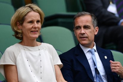 Mark Carney y Diana Fox