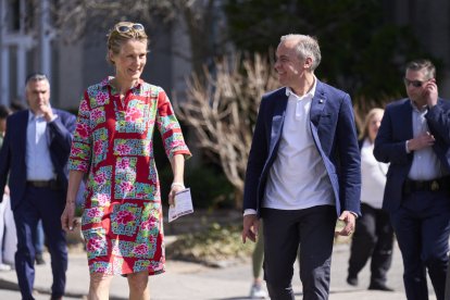 Mark Carney y Diana Fox Carney