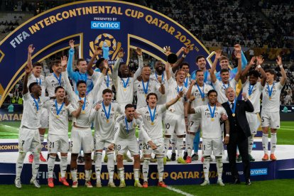 Real Madrid, champion of the 2024 Intercontinental Cup