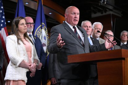 Thompson en Captol Hill/ Mandel Ngan