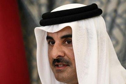 El emir de Qatar, el jeque Tamim bin Hamad al-Thani