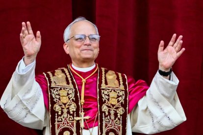 El recién elegido Papa León XIV, Robert Prevost