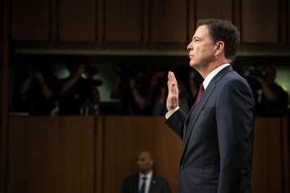 Comey en Capitol Hill/ Mark Warner