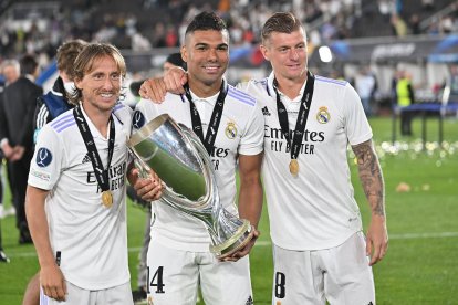 Modric, Casemiro and Kroos