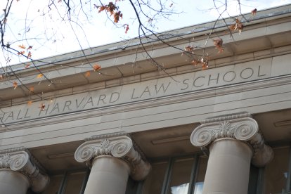 Facultad de Derecho de la Universidad de Harvard en Boston, Massachusetts.