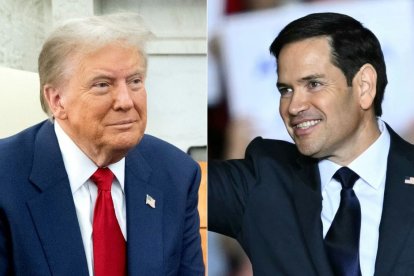 Donald Trump y Marco Rubio