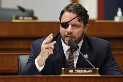 Dan Crenshaw en el Congreso/ Chip Somodevilla