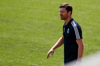 Xabi Alonso, durante su etapa en el Real Madrid.