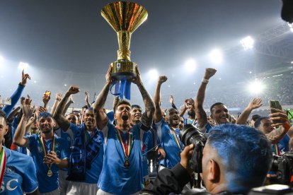 El SSC Napoli, campeón de la Serie A