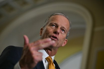 John Thune en Capitol Hill/ Drew Angerer