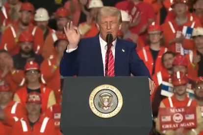 Donald Trump anuncia aranceles del 50% al acero
