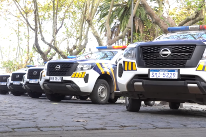 Policía de Uruguay - Captura de pantalla YouTube