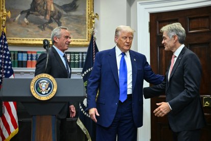 RFK Jr., Trump y Oz en la Casa Blanca/ Jim Watson