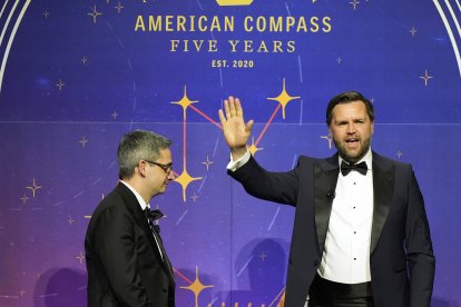 JD Vance en la gala de American Compass